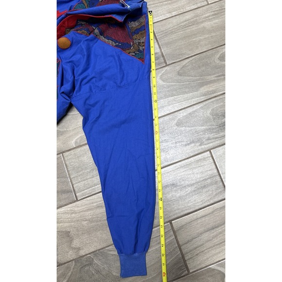 VTG J'Ans Sweatshop  Ribbon Patchwork Jacket Southwestern Hollow At Moon 80s-90s - Picture 6 of 9